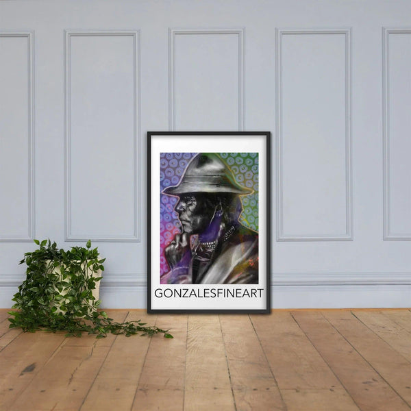 Chief Peepech Framed poster - Gifts for You 'n Me