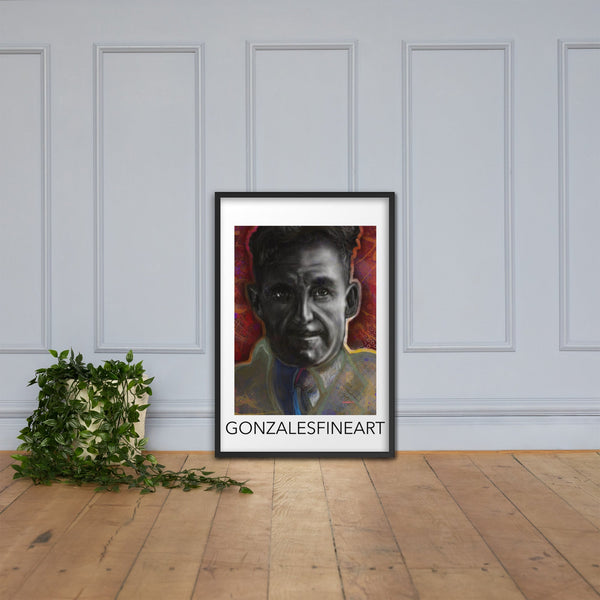 Orwell Framed poster