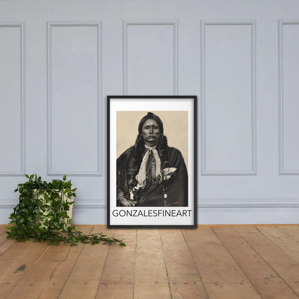 Quanah Parker Framed poster - Gifts for You 'n Me