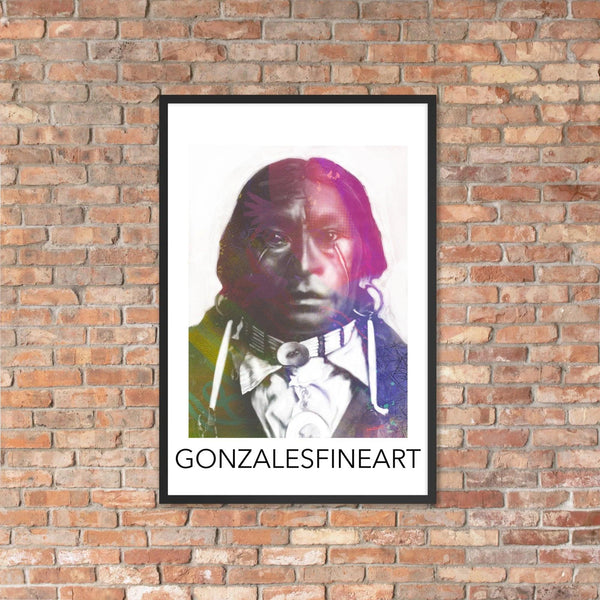 James Garfield Velarde Framed poster - Gifts for You 'n Me