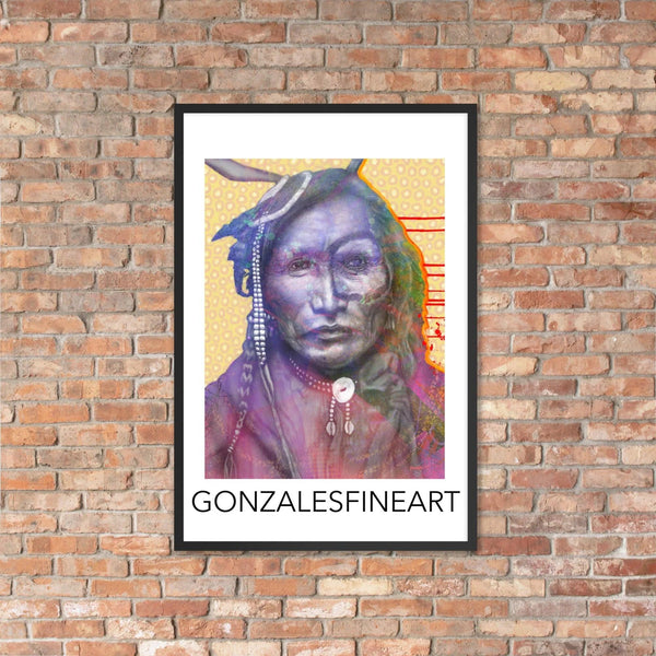 Iron White Man Framed poster - Gifts for You 'n Me
