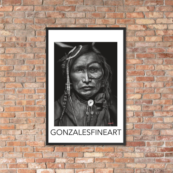 Iron White Man Framed poster - Gifts for You 'n Me