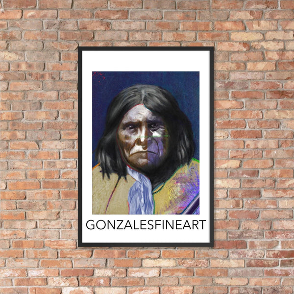 Geronimo Framed poster - Gifts for You 'n Me