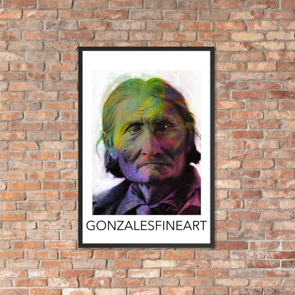 Geronimo Framed poster - Gifts for You 'n Me