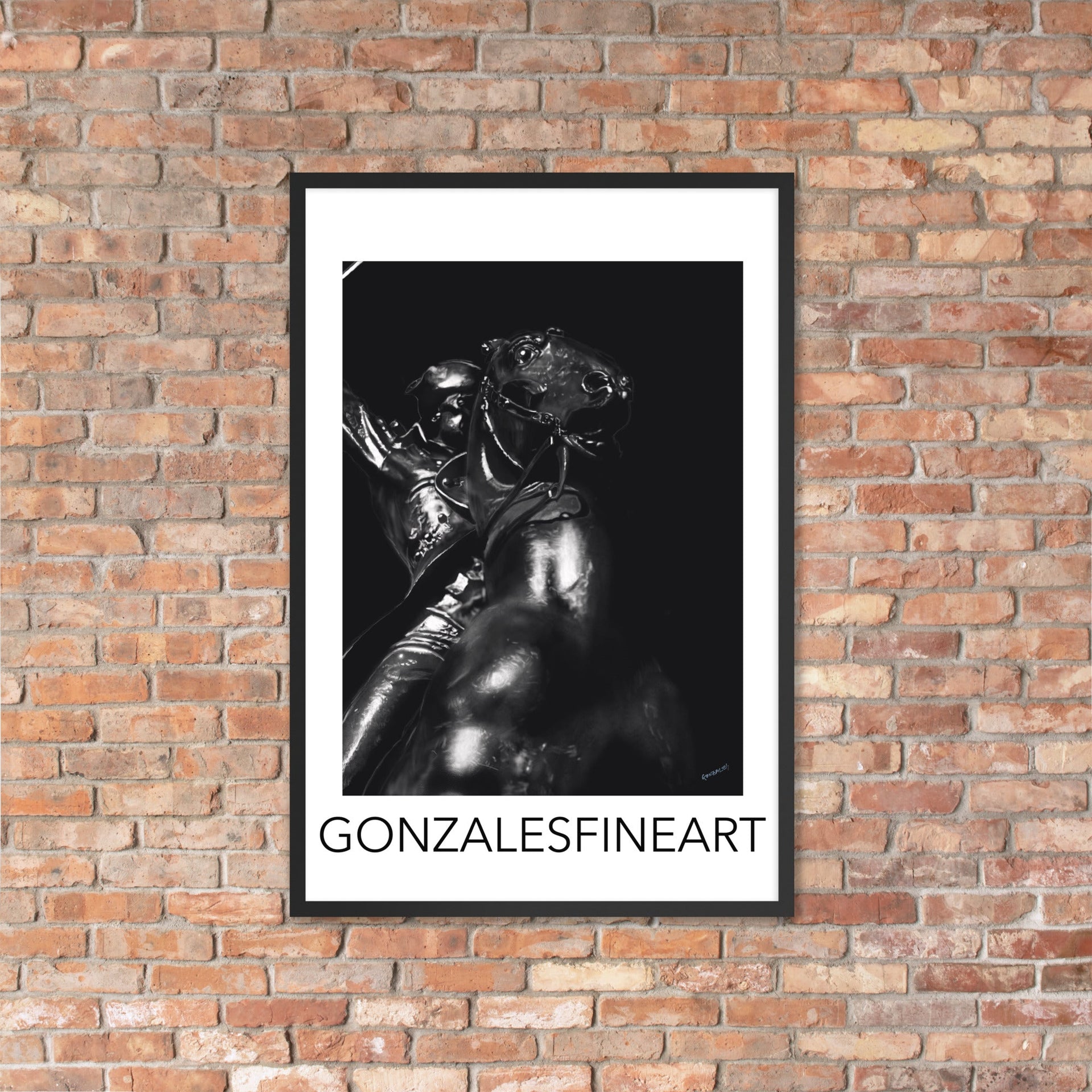 Live Free or Die; General John Stark Framed poster