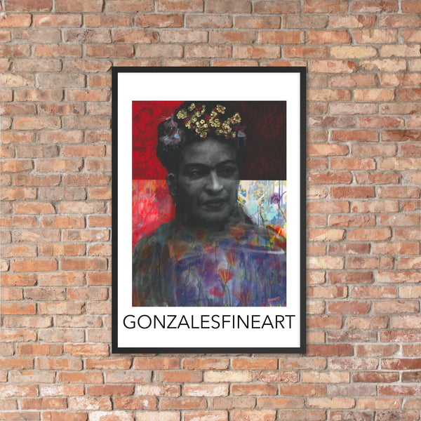 Frida Khalo Framed poster - Gifts for You 'n Me