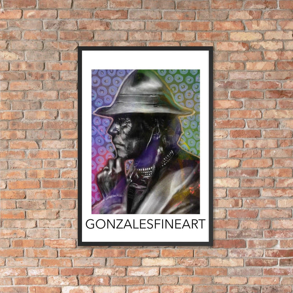 Chief Peepech Framed poster - Gifts for You 'n Me