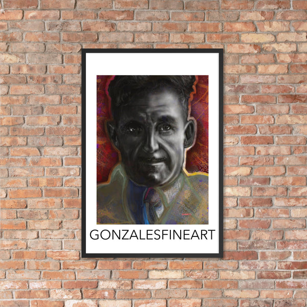 Orwell Framed poster