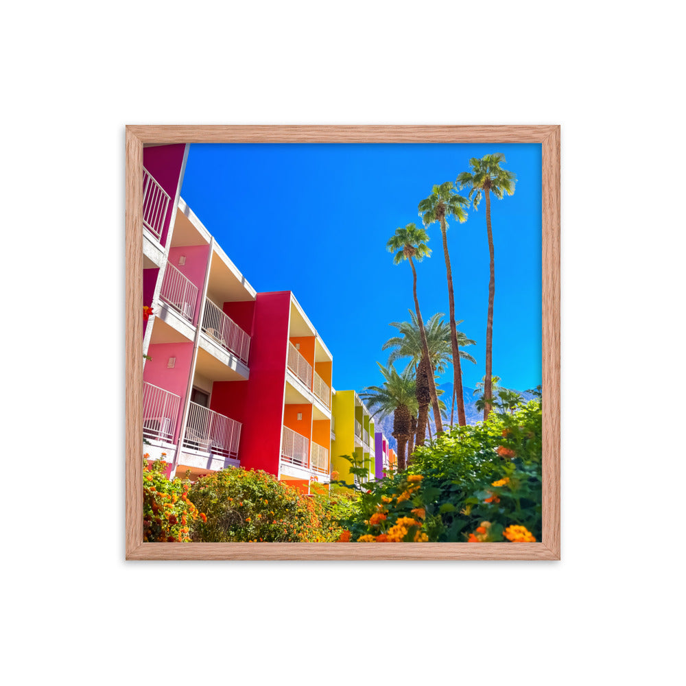 The Other Palm Way - Framed Wall Art