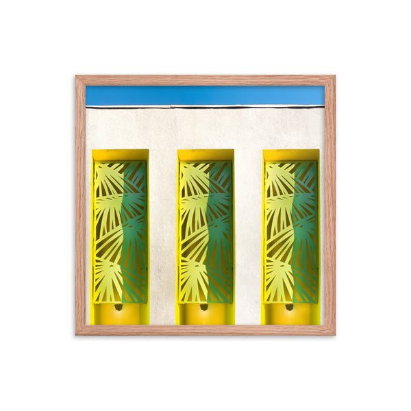 Palm Wall - Framed Wall Art