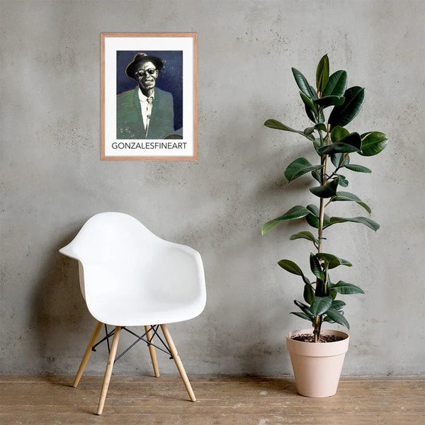 Lightnin HopkinsFramed poster - Gifts for You 'n Me