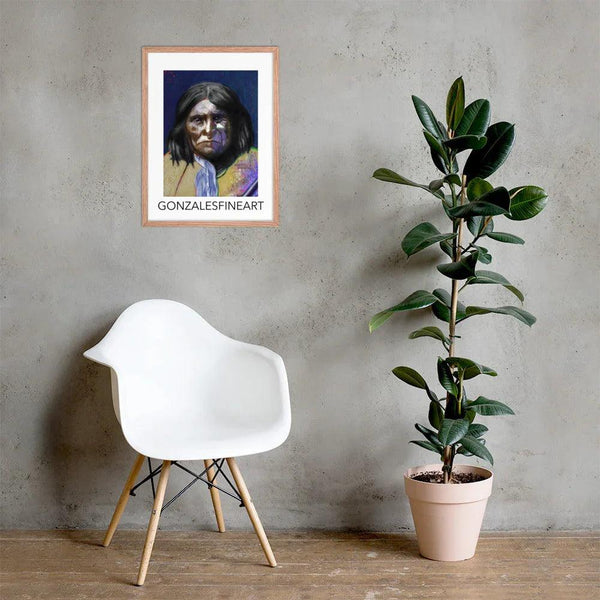 Geronimo Framed poster - Gifts for You 'n Me