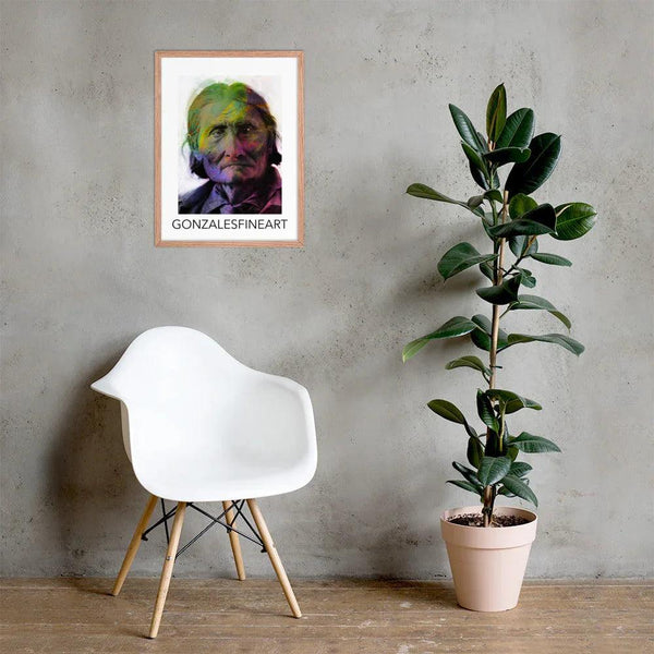 Geronimo Framed poster - Gifts for You 'n Me