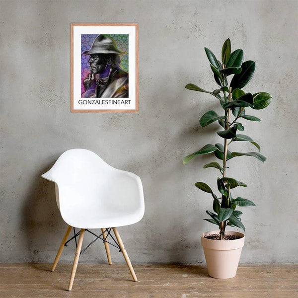 Chief Peepech Framed poster - Gifts for You 'n Me