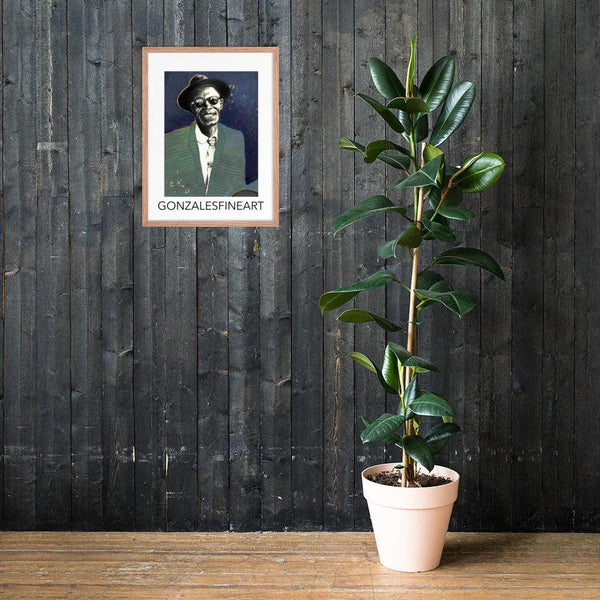 Lightnin HopkinsFramed poster - Gifts for You 'n Me