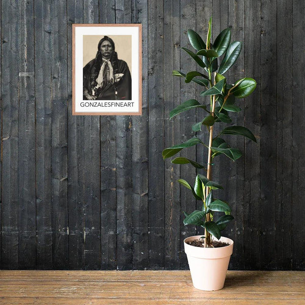 Quanah Parker Framed poster - Gifts for You 'n Me