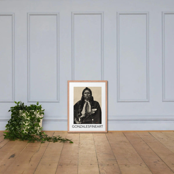 Quanah Parker Framed poster - Gifts for You 'n Me