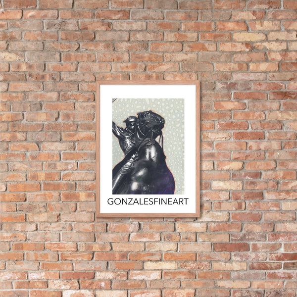 Live Free or Die; General John Stark Framed poster