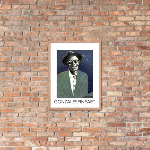 Lightnin HopkinsFramed poster - Gifts for You 'n Me