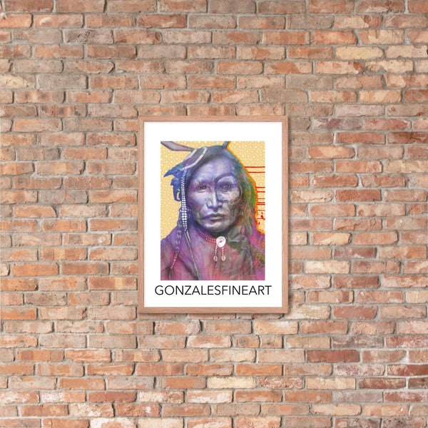 Iron White Man Framed poster - Gifts for You 'n Me
