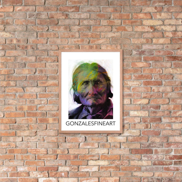 Geronimo Framed poster - Gifts for You 'n Me