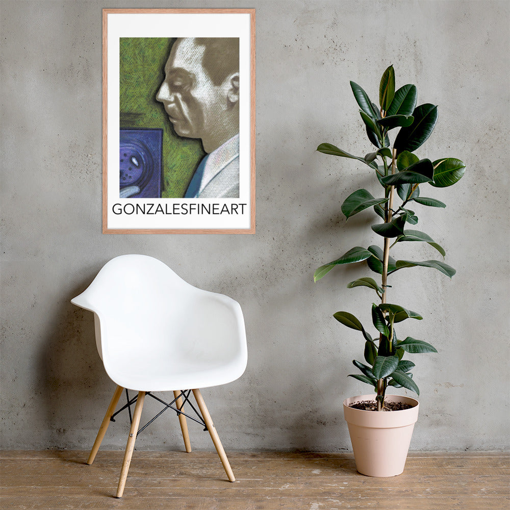 Man Ray Framed poster