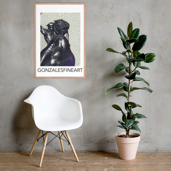 Live Free or Die; General John Stark Framed poster