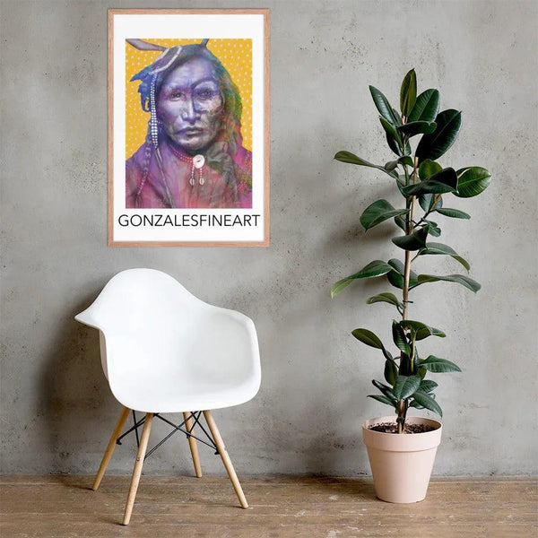 Iron White Man Framed poster - Gifts for You 'n Me