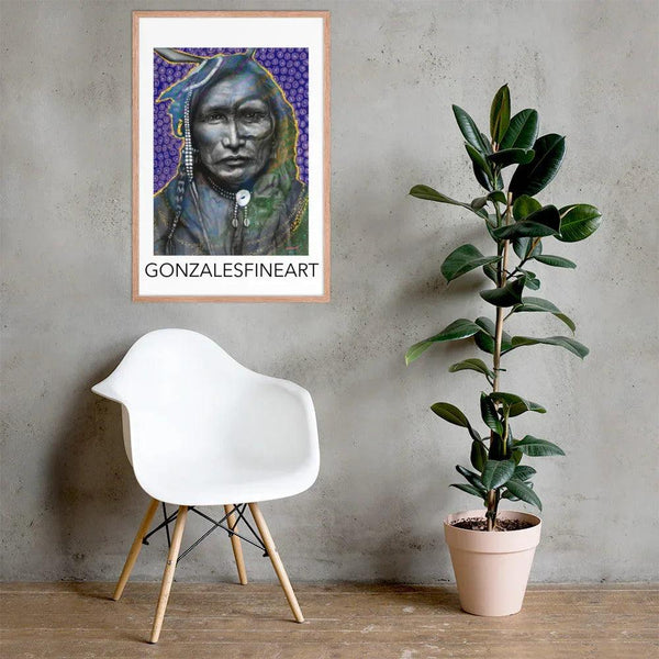 Iron White Man Framed poster - Gifts for You 'n Me