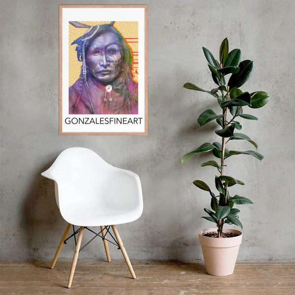 Iron White Man Framed poster - Gifts for You 'n Me