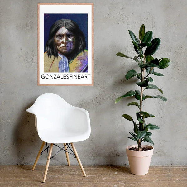 Geronimo Framed poster - Gifts for You 'n Me
