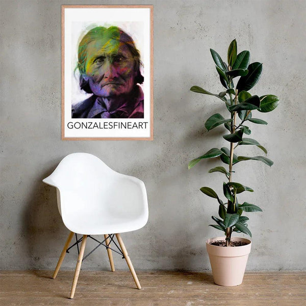 Geronimo Framed poster - Gifts for You 'n Me