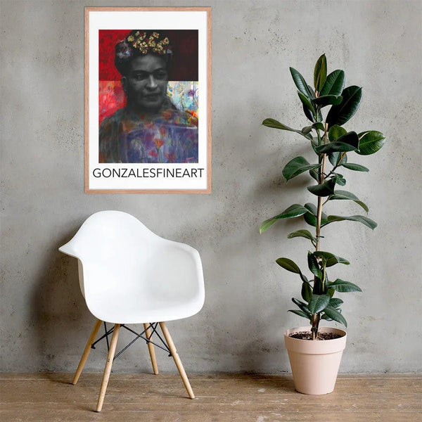 Frida Khalo Framed poster - Gifts for You 'n Me