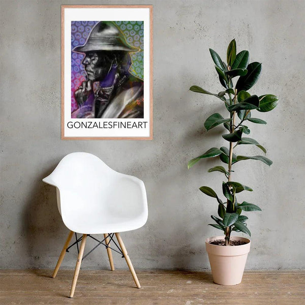 Chief Peepech Framed poster - Gifts for You 'n Me
