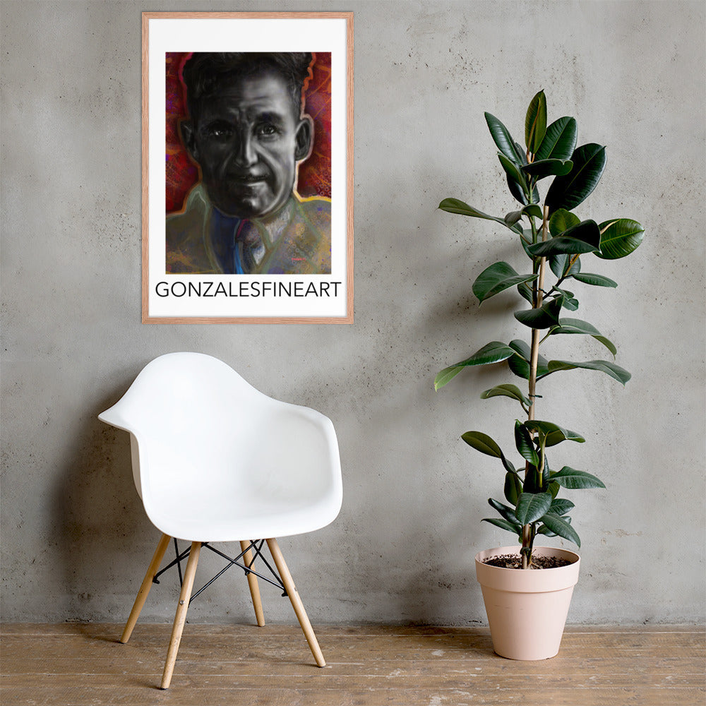 Orwell Framed poster