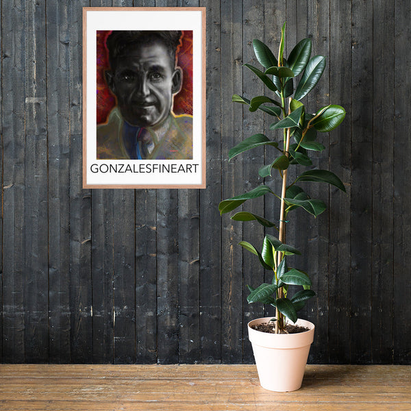 Orwell Framed poster