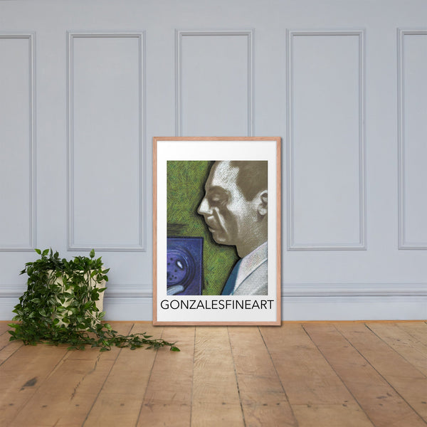 Man Ray Framed poster