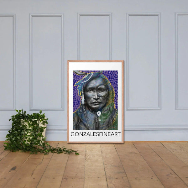 Iron White Man Framed poster - Gifts for You 'n Me