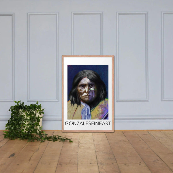 Geronimo Framed poster - Gifts for You 'n Me