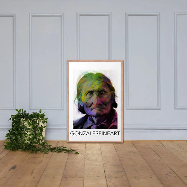 Geronimo Framed poster - Gifts for You 'n Me