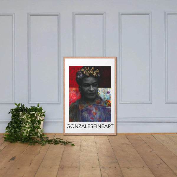 Frida Khalo Framed poster - Gifts for You 'n Me