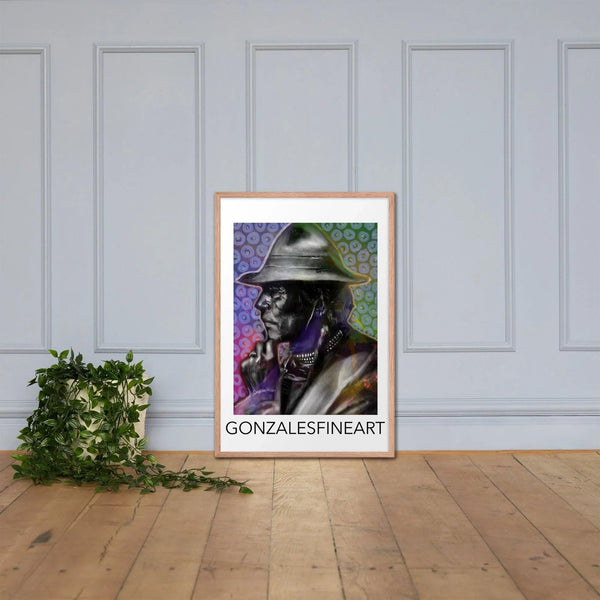 Chief Peepech Framed poster - Gifts for You 'n Me