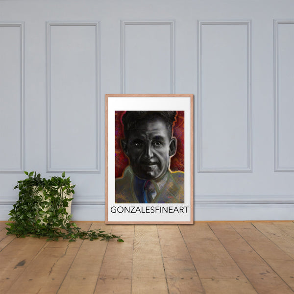 Orwell Framed poster