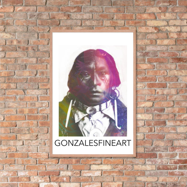 James Garfield Velarde Framed poster - Gifts for You 'n Me