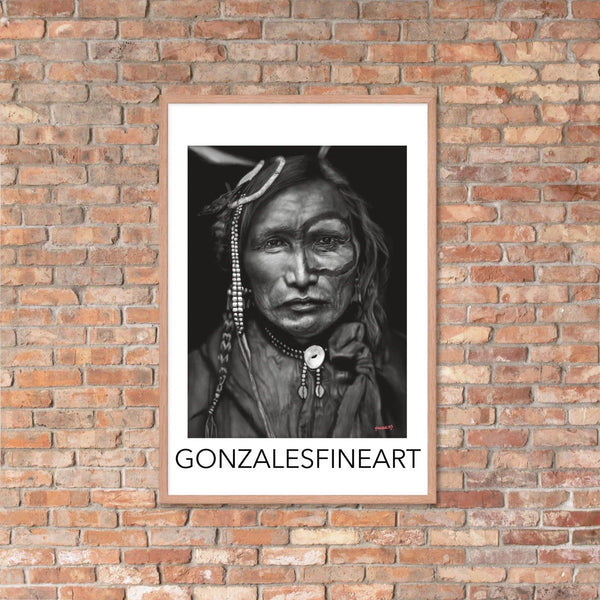 Iron White Man Framed poster - Gifts for You 'n Me