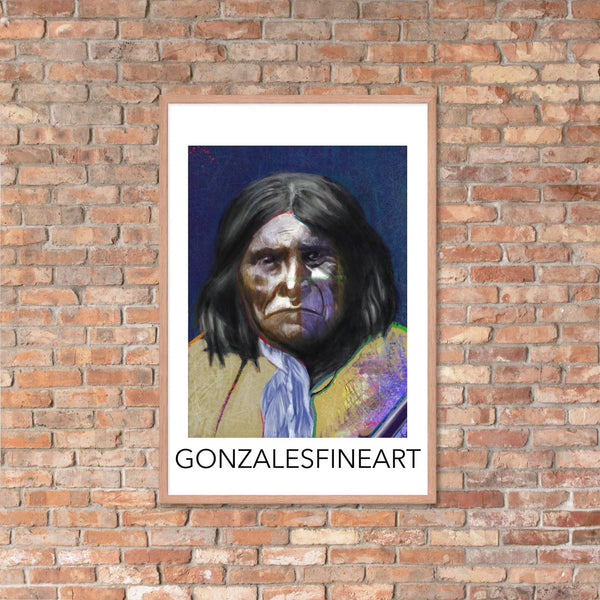 Geronimo Framed poster - Gifts for You 'n Me