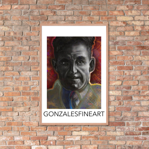 Orwell Framed poster