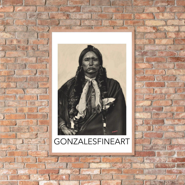 Quanah Parker Framed poster - Gifts for You 'n Me