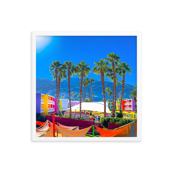 Oasis Rendezvous - Framed Wall Art