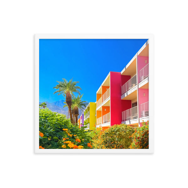 The Palm Way - Framed Wall Art